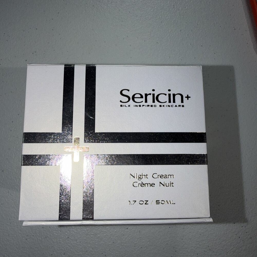 Silk Inspired Skincare 1.7oz Night Cream New in Box